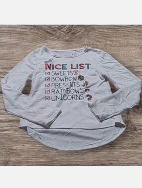 LITTLE GIRL'S NICKELODEON JOJO CHRISTMAS SHIRT